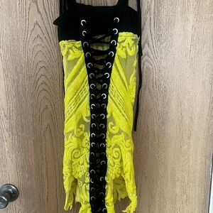 LightNdSoundClothing Rave/Festival Dress, yellow
